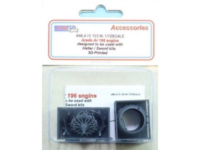Arado Ar 196 - Engine (3d-printed / For Heller And Sword Kits) - image 1