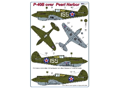 Curtiss P-40 B Over Pearl Harbor (2 Schemes) - image 3
