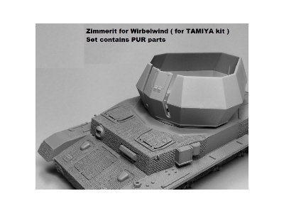 Wirbelwind - Zimmerit (For Tamiya Kits) - image 1