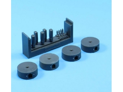 Mark I Female - Vickers 7,7 Mm Barrels (Pur Parts) - image 1