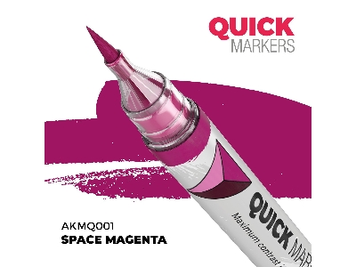 Akmq001 Space Magenta - Quick Marker - image 1