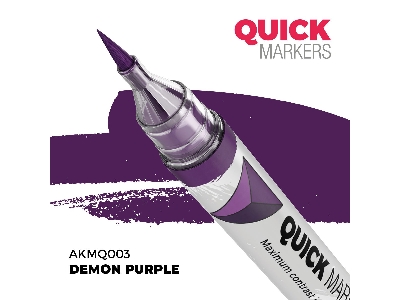 Akmq003 Demon Purple - Quick Marker - image 1