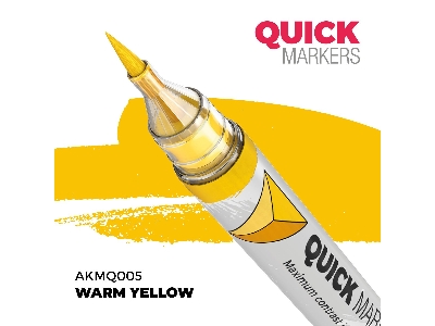 Akmq005 Warm Yellow - Quick Marker - image 1