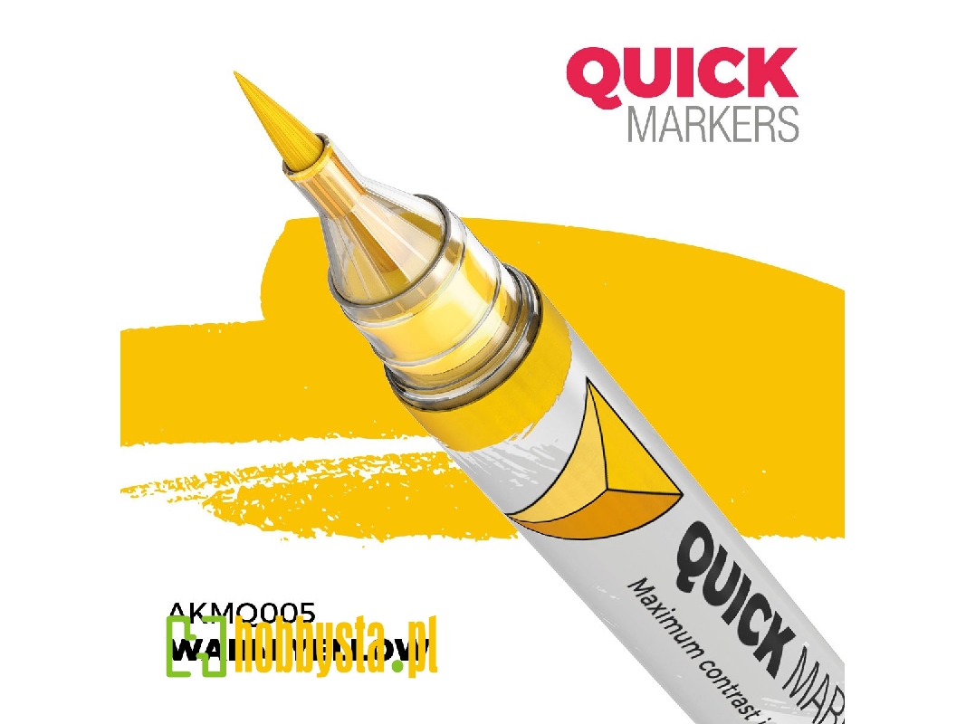 Akmq005 Warm Yellow - Quick Marker - image 1