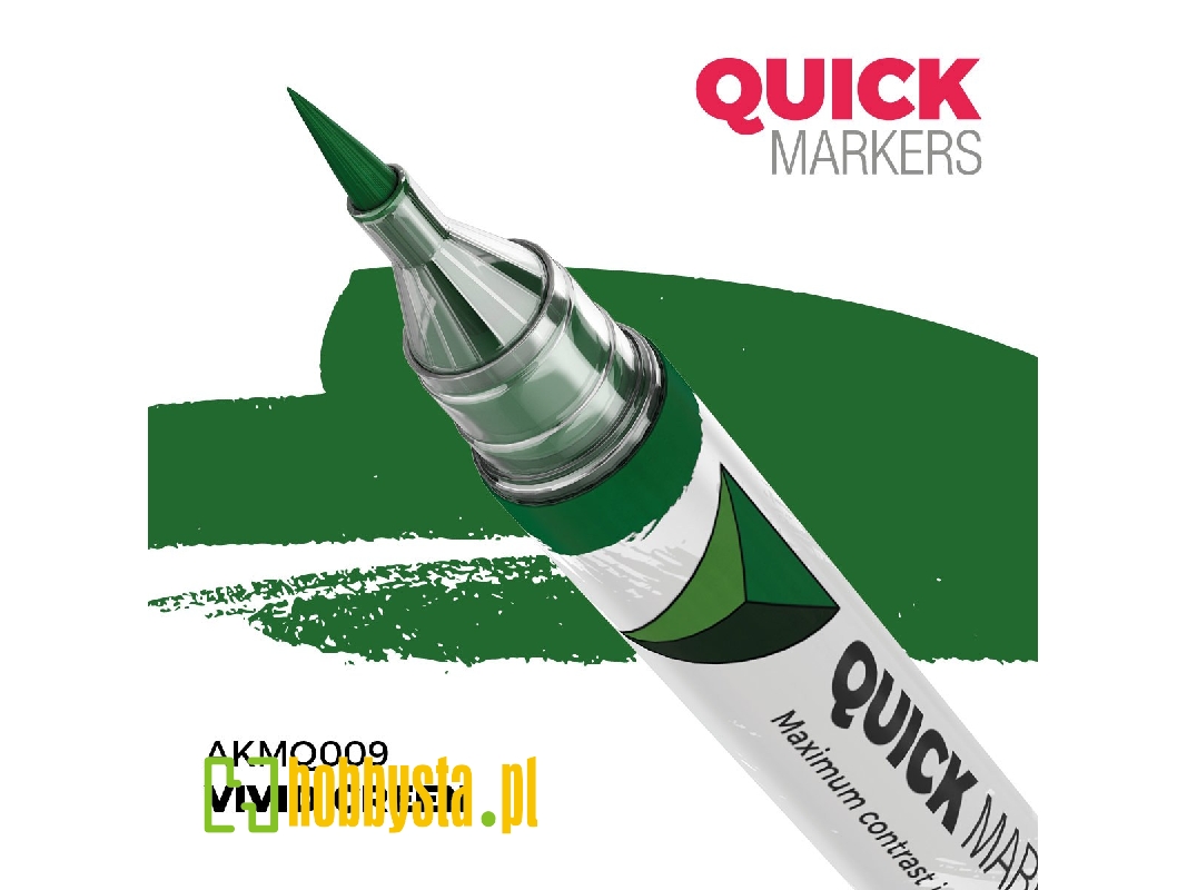 Akmq009 Vivid Green - Quick Marker - image 1