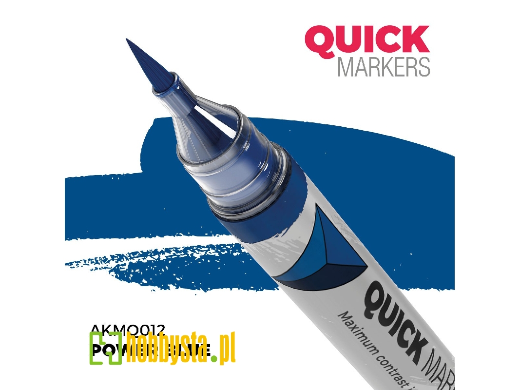 Akmq012 Power Blue - Quick Marker - image 1