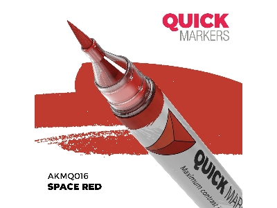 Akmq016 Space Red - Quick Marker - image 1