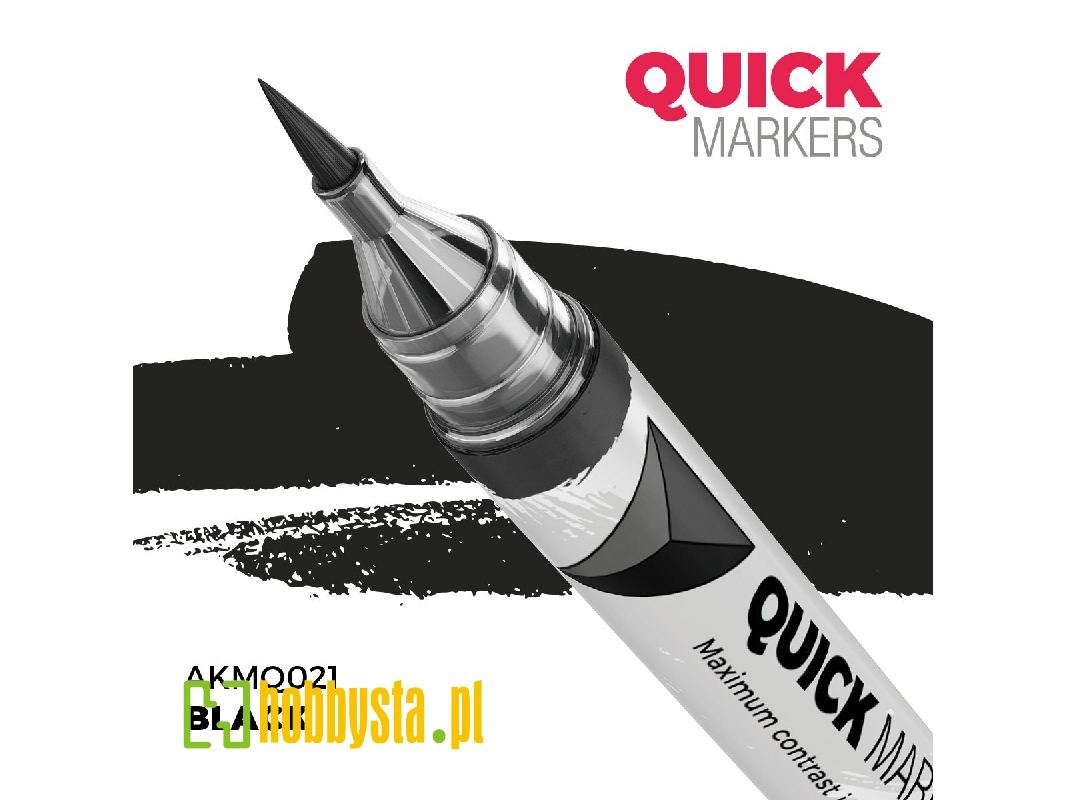 Akmq021 Black - Quick Marker - image 1