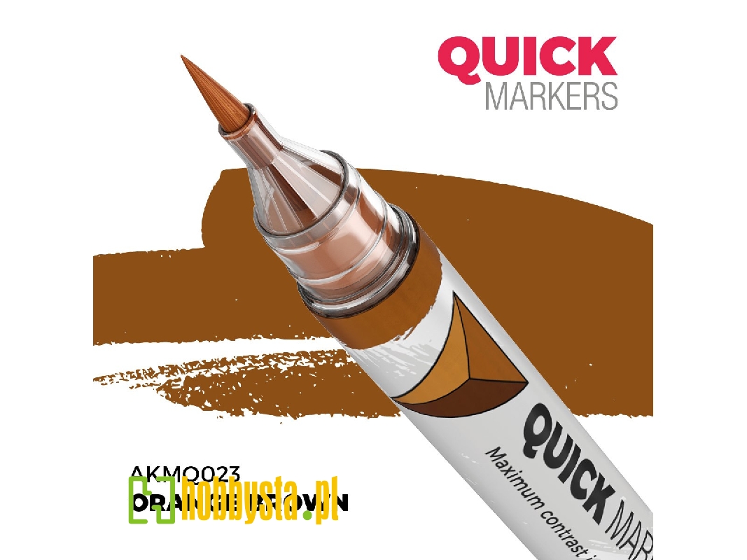 Akmq023 Orange Brown - Quick Marker - image 1