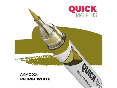 Akmq024 Putrid White - Quick Marker - image 1