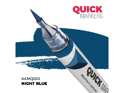 Akmq032 Night Blue - Quick Marker - image 1