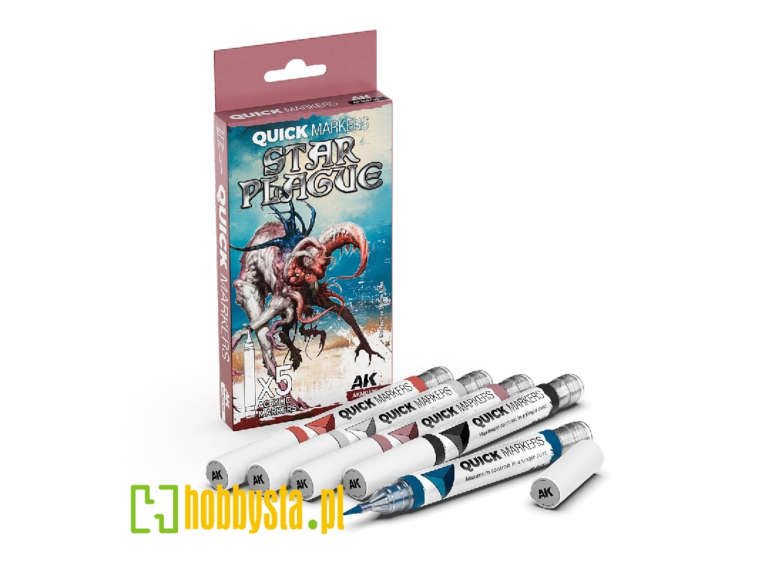 Akmq105 Star Plague - Quick Markers Set - image 1