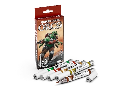 Akmq106 Orcs Quick - Markers Set - image 1