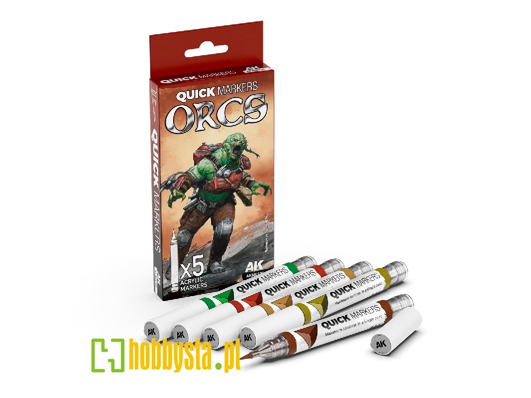 Akmq106 Orcs Quick - Markers Set - image 1