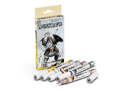 Akmq107 Dwarfs Quick - Markers Set - image 1