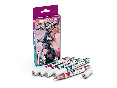 Akmq109 Dragons & Beasts - Quick Markers Set - image 1