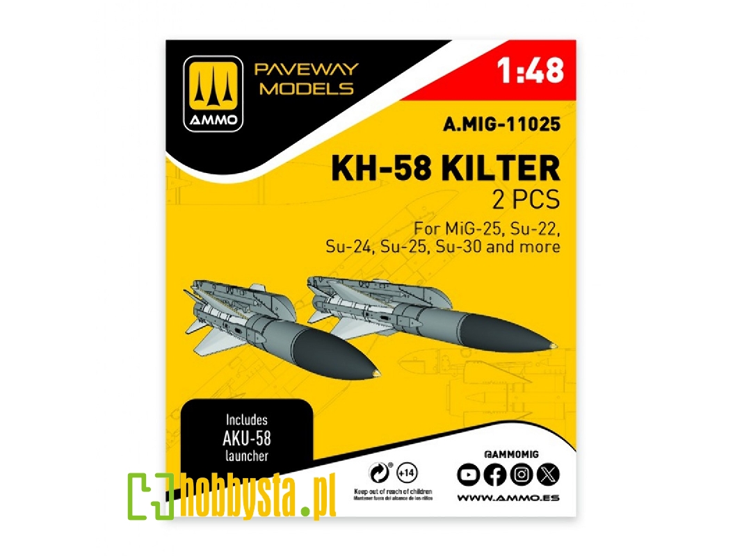 Kh-58 Kilter (2 Pcs / 3d-printed) - image 1