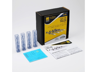 Aim-120 C Amraam (4 Pcs / 3d-printed) - image 2