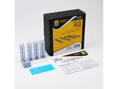 Aim-132 Asraam (4 Pcs / 3d-printed) - image 2