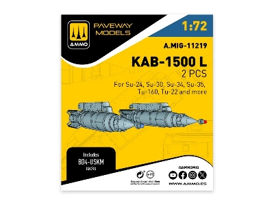 Kab-1500 L (2 Pcs / 3d-printed) - image 1