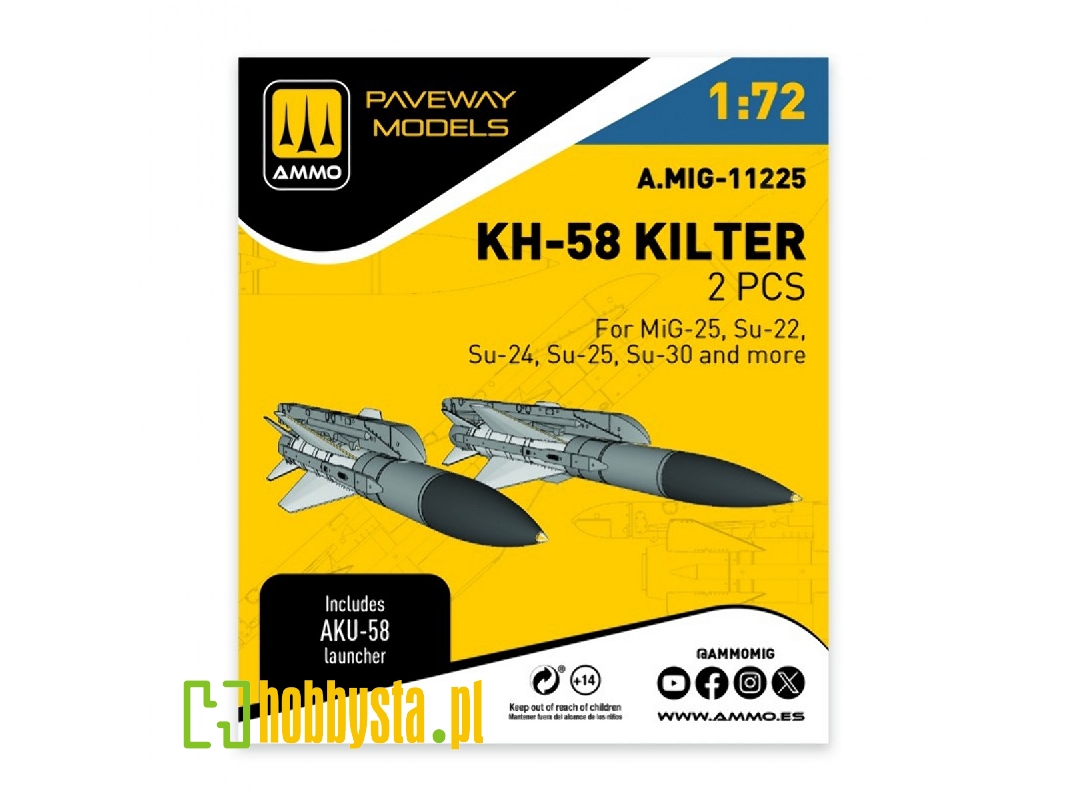 Kh-58 Kilter (2 Pcs / 3d-printed) - image 1