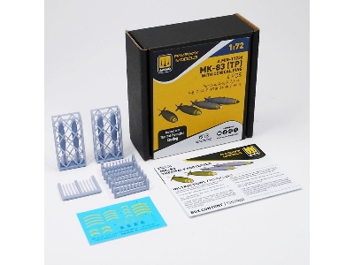 Mk.83 With Thermal Protection And Conical Fin (4 Pcs / 3d-printed) - image 2