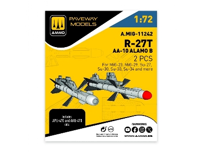 R-27t - Aa-10 Alamo B (2 Pcs / 3d-printed) - image 1