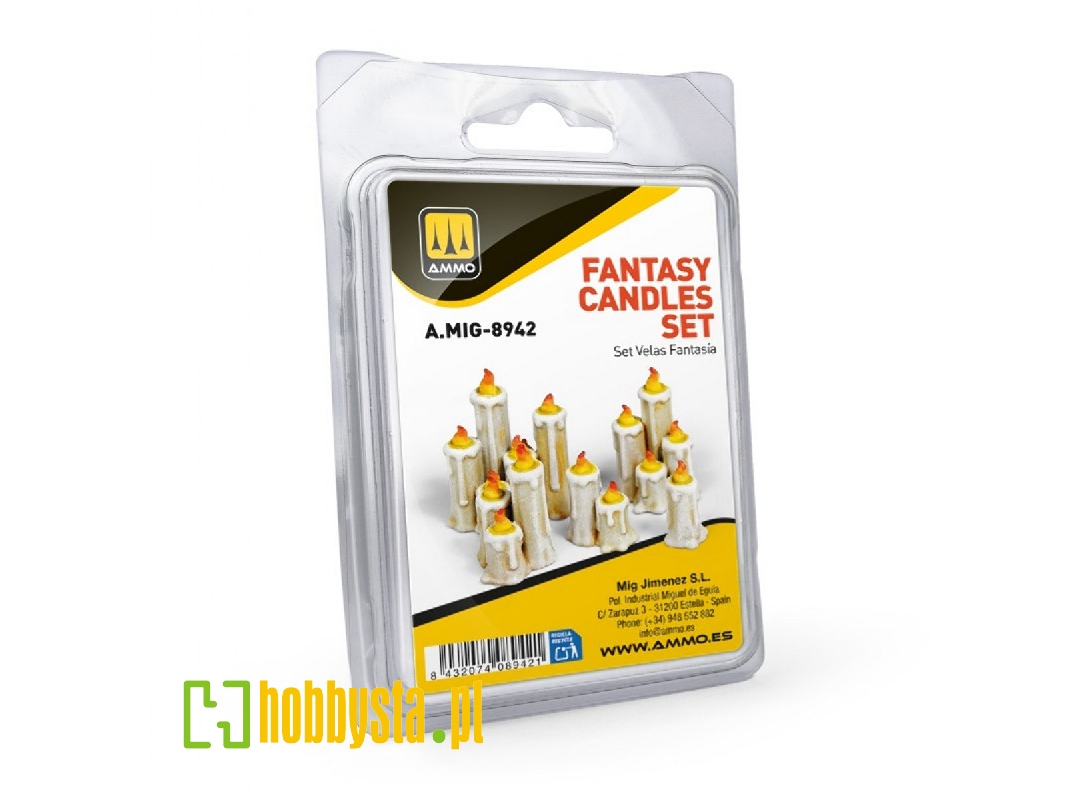 Fantasy Candles Set (3d-printed) - image 1