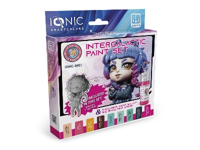 Ionic-451 Intergalactic Paint Neko Galaxy Set - image 1