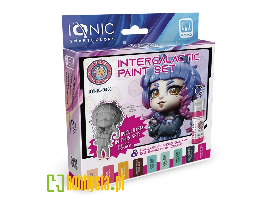 Ionic-451 Intergalactic Paint Neko Galaxy Set - image 1