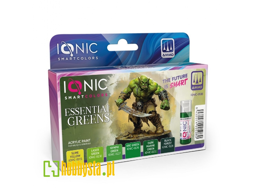 Ionic-508 Smart Colors: Essential Greens Set - image 1