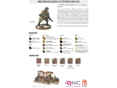 Ionic-1202 German Heer Wwii Uniforms & Splittermust - image 2