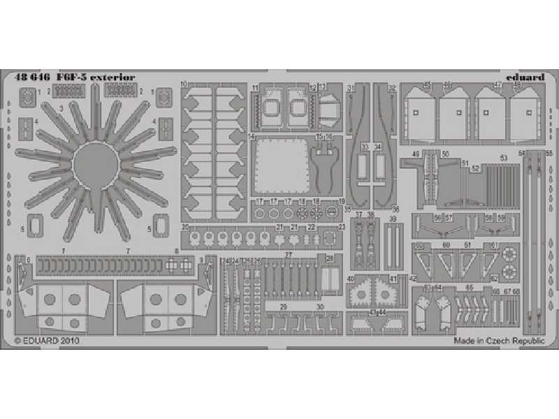 F6F-5 exterior 1/48 - Hobby Boss - image 1