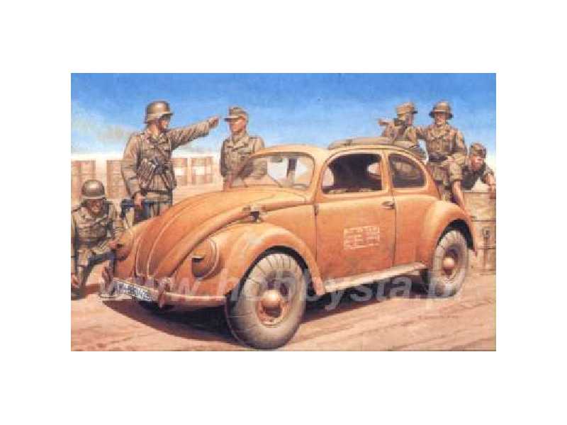 VW Typ 87 + zolnierze AFRICA CORPS - image 1