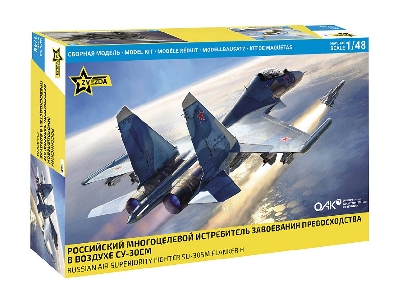 Russian Air Superiority Fighter Su-30 Sm Flanker H - image 1
