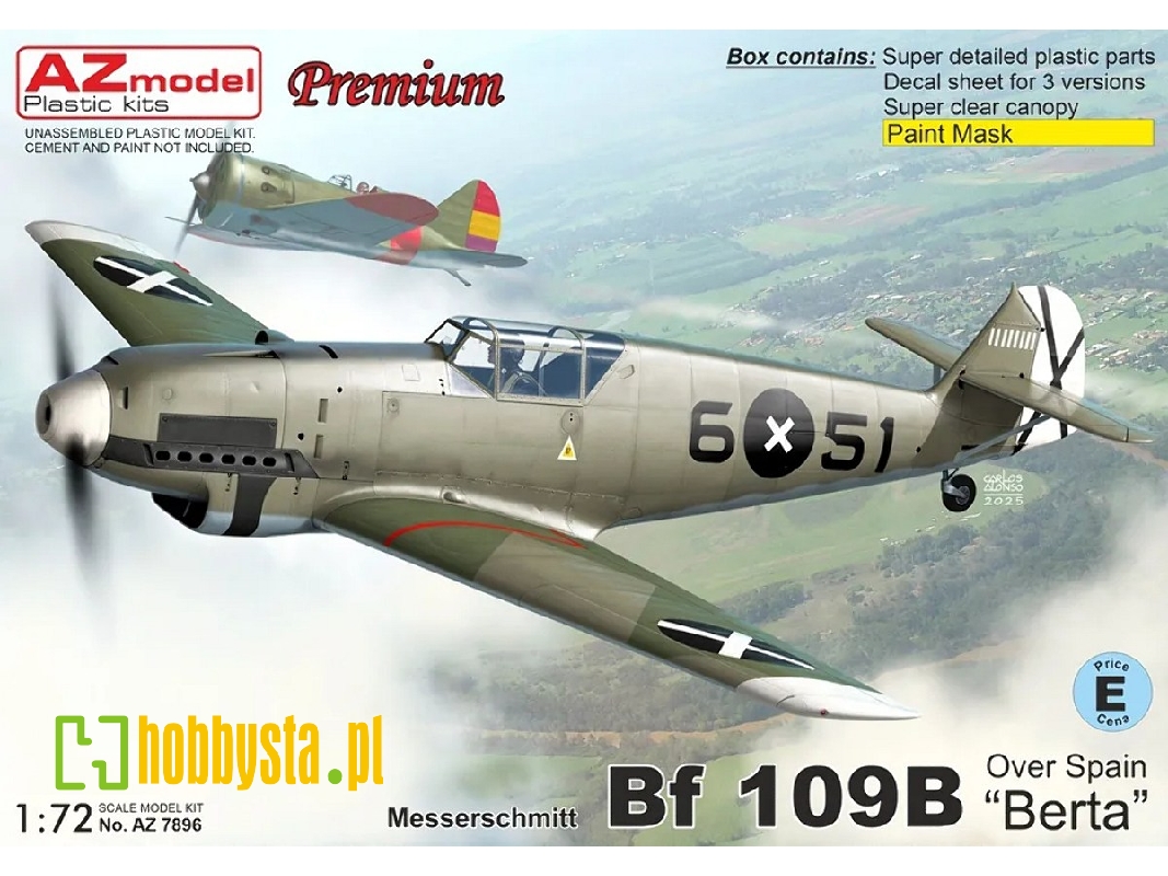 Messerschmitt Bf-109b 'berta' Over Spain - image 1
