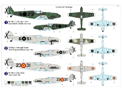 Messerschmitt Bf-109b 'berta' Over Spain - image 2