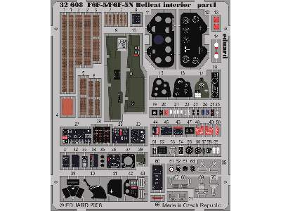 F6F-5/ F6F-5N interior S. A. 1/32 - Trumpeter - image 2