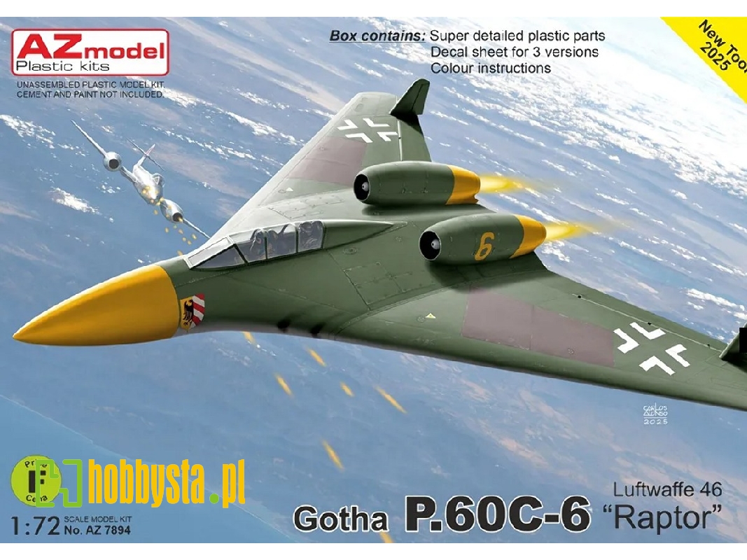 Gotha P.60c-6 'raptor' Luftwaffe 46 - image 1