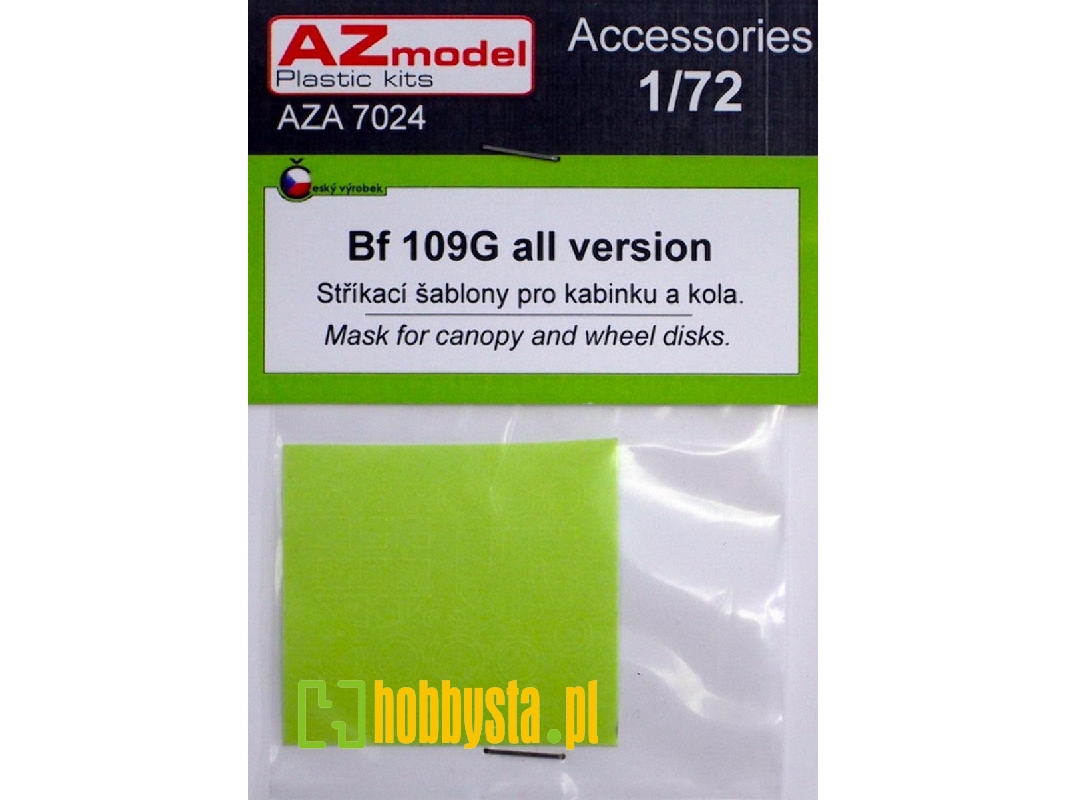 Bf 109g Canopy Mask - image 1