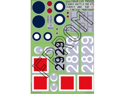 Fairey Battle Mk. I In British And Turkis Service - image 1