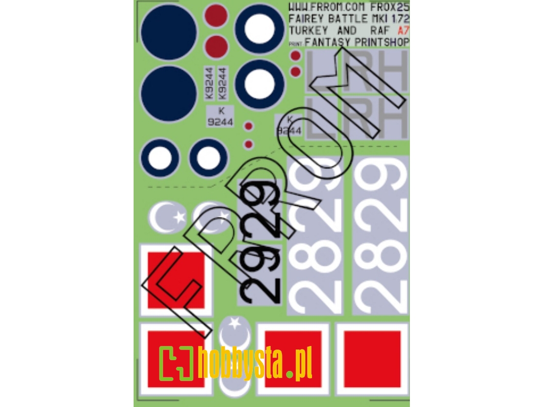 Fairey Battle Mk. I In British And Turkis Service - image 1