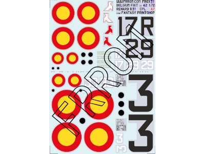 Belgium Fiat Cr.42 / Renard R-31 - image 1