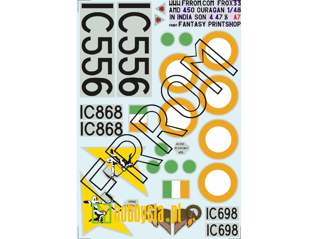 India Ouragan Sqn 4 / 47 / 51 Aux. - image 1