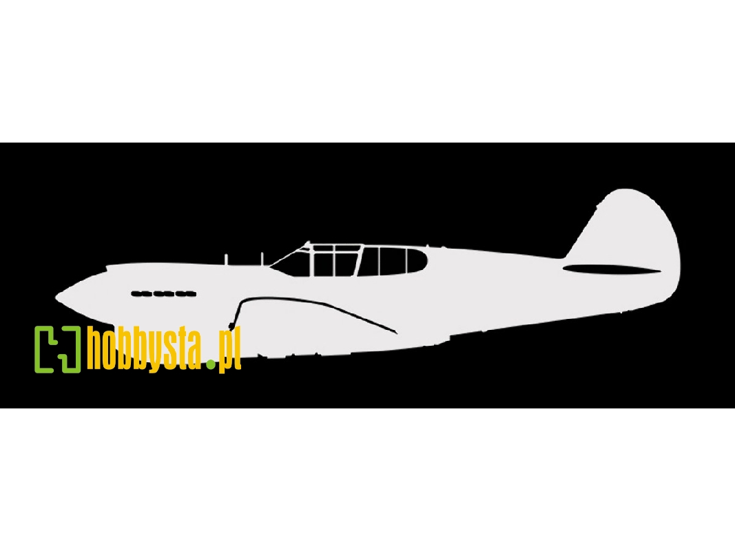 Sticker P-40 E Warhawk (15 Cm White) - image 1