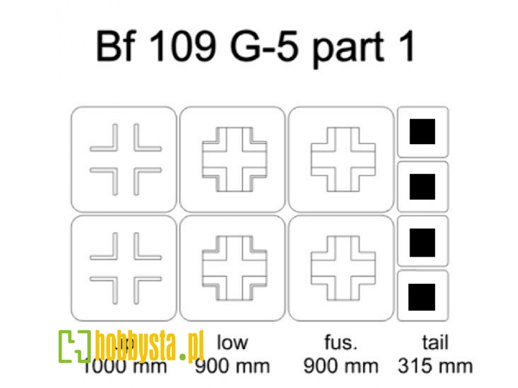 Bf 109 G-5 Mask Part 1 - image 1