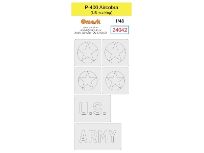 P-400 Aircobra (Us Marking) Mask - image 1