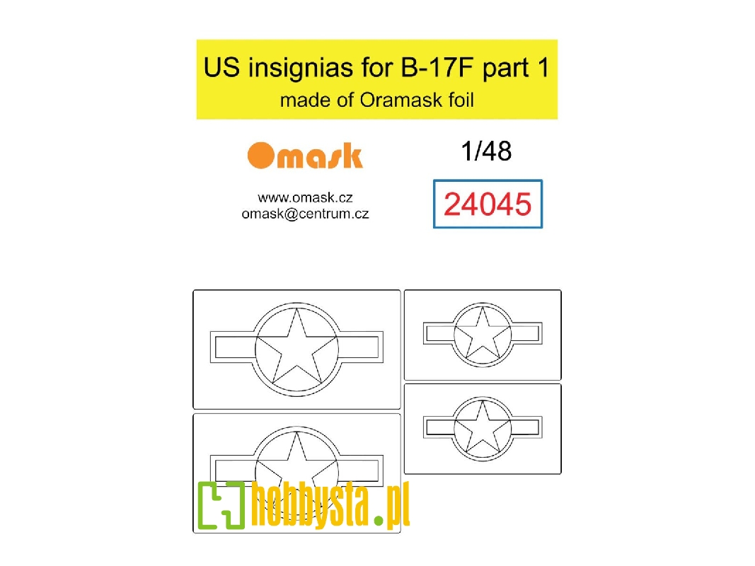 Boeing B-17 F - Us Insignias Part 1 - image 1