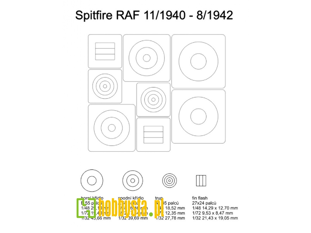 Spitfire Raf Early Mask - image 1
