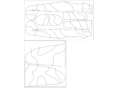 Spitfire Mk.I Camouflage Surfaces Camo D Mask (For Eduard 11143) - image 1